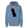 Unisex Garment-Dyed Lightweight Fleece Hooded Sweatshirt Thumbnail