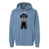 Unisex Garment-Dyed Lightweight Fleece Hooded Sweatshirt Thumbnail