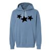 Unisex Garment-Dyed Lightweight Fleece Hooded Sweatshirt Thumbnail