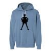 Unisex Garment-Dyed Lightweight Fleece Hooded Sweatshirt Thumbnail