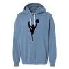 Unisex Garment-Dyed Lightweight Fleece Hooded Sweatshirt Thumbnail
