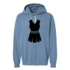 Unisex Garment-Dyed Lightweight Fleece Hooded Sweatshirt Thumbnail