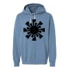 Unisex Garment-Dyed Lightweight Fleece Hooded Sweatshirt Thumbnail