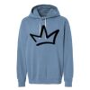 Unisex Garment-Dyed Lightweight Fleece Hooded Sweatshirt Thumbnail