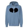 Unisex Garment-Dyed Lightweight Fleece Hooded Sweatshirt Thumbnail
