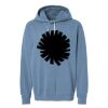 Unisex Garment-Dyed Lightweight Fleece Hooded Sweatshirt Thumbnail