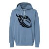Unisex Garment-Dyed Lightweight Fleece Hooded Sweatshirt Thumbnail