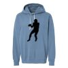 Unisex Garment-Dyed Lightweight Fleece Hooded Sweatshirt Thumbnail