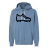Unisex Garment-Dyed Lightweight Fleece Hooded Sweatshirt Thumbnail