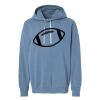 Unisex Garment-Dyed Lightweight Fleece Hooded Sweatshirt Thumbnail