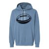Unisex Garment-Dyed Lightweight Fleece Hooded Sweatshirt Thumbnail