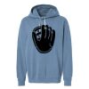 Unisex Garment-Dyed Lightweight Fleece Hooded Sweatshirt Thumbnail