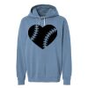 Unisex Garment-Dyed Lightweight Fleece Hooded Sweatshirt Thumbnail