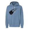 Unisex Garment-Dyed Lightweight Fleece Hooded Sweatshirt Thumbnail