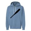 Unisex Garment-Dyed Lightweight Fleece Hooded Sweatshirt Thumbnail