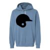 Unisex Garment-Dyed Lightweight Fleece Hooded Sweatshirt Thumbnail