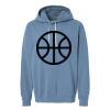 Unisex Garment-Dyed Lightweight Fleece Hooded Sweatshirt Thumbnail