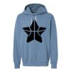 Unisex Garment-Dyed Lightweight Fleece Hooded Sweatshirt Thumbnail