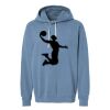 Unisex Garment-Dyed Lightweight Fleece Hooded Sweatshirt Thumbnail