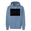 Unisex Garment-Dyed Lightweight Fleece Hooded Sweatshirt Thumbnail