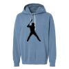 Unisex Garment-Dyed Lightweight Fleece Hooded Sweatshirt Thumbnail