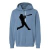Unisex Garment-Dyed Lightweight Fleece Hooded Sweatshirt Thumbnail
