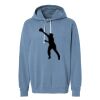 Unisex Garment-Dyed Lightweight Fleece Hooded Sweatshirt Thumbnail