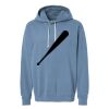 Unisex Garment-Dyed Lightweight Fleece Hooded Sweatshirt Thumbnail