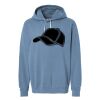 Unisex Garment-Dyed Lightweight Fleece Hooded Sweatshirt Thumbnail