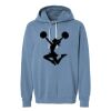Unisex Garment-Dyed Lightweight Fleece Hooded Sweatshirt Thumbnail