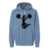 Unisex Garment-Dyed Lightweight Fleece Hooded Sweatshirt Thumbnail