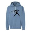 Unisex Garment-Dyed Lightweight Fleece Hooded Sweatshirt Thumbnail