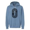 Unisex Garment-Dyed Lightweight Fleece Hooded Sweatshirt Thumbnail