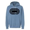Unisex Garment-Dyed Lightweight Fleece Hooded Sweatshirt Thumbnail