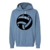 Unisex Garment-Dyed Lightweight Fleece Hooded Sweatshirt Thumbnail