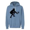 Unisex Garment-Dyed Lightweight Fleece Hooded Sweatshirt Thumbnail