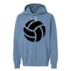 Unisex Garment-Dyed Lightweight Fleece Hooded Sweatshirt Thumbnail