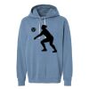 Unisex Garment-Dyed Lightweight Fleece Hooded Sweatshirt Thumbnail