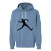 Unisex Garment-Dyed Lightweight Fleece Hooded Sweatshirt Thumbnail