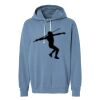 Unisex Garment-Dyed Lightweight Fleece Hooded Sweatshirt Thumbnail