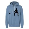 Unisex Garment-Dyed Lightweight Fleece Hooded Sweatshirt Thumbnail
