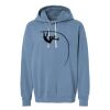 Unisex Garment-Dyed Lightweight Fleece Hooded Sweatshirt Thumbnail