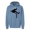 Unisex Garment-Dyed Lightweight Fleece Hooded Sweatshirt Thumbnail