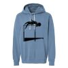 Unisex Garment-Dyed Lightweight Fleece Hooded Sweatshirt Thumbnail