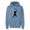 Unisex Garment-Dyed Lightweight Fleece Hooded Sweatshirt Thumbnail