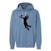 Unisex Garment-Dyed Lightweight Fleece Hooded Sweatshirt Thumbnail