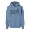 Unisex Garment-Dyed Lightweight Fleece Hooded Sweatshirt Thumbnail