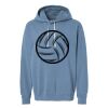 Unisex Garment-Dyed Lightweight Fleece Hooded Sweatshirt Thumbnail