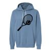 Unisex Garment-Dyed Lightweight Fleece Hooded Sweatshirt Thumbnail