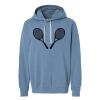 Unisex Garment-Dyed Lightweight Fleece Hooded Sweatshirt Thumbnail